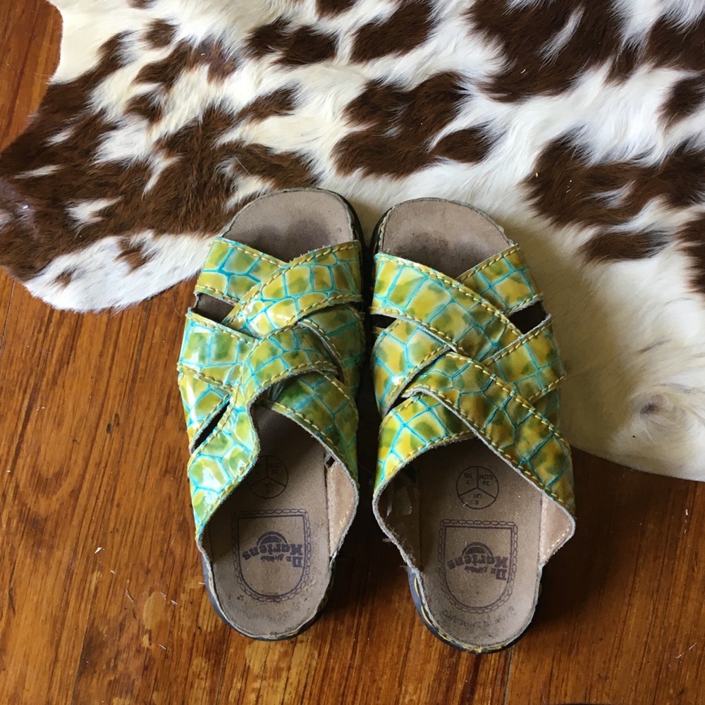 Vintage RARE Dr. Marten’s Lizard Sandals